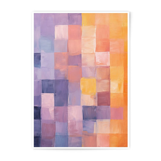 Abstract Photographic Prints, Color Block Wall Art, Modern Home Decor, Contemporary Art Print, Palette Painting, Photographic Prints - Tawshia