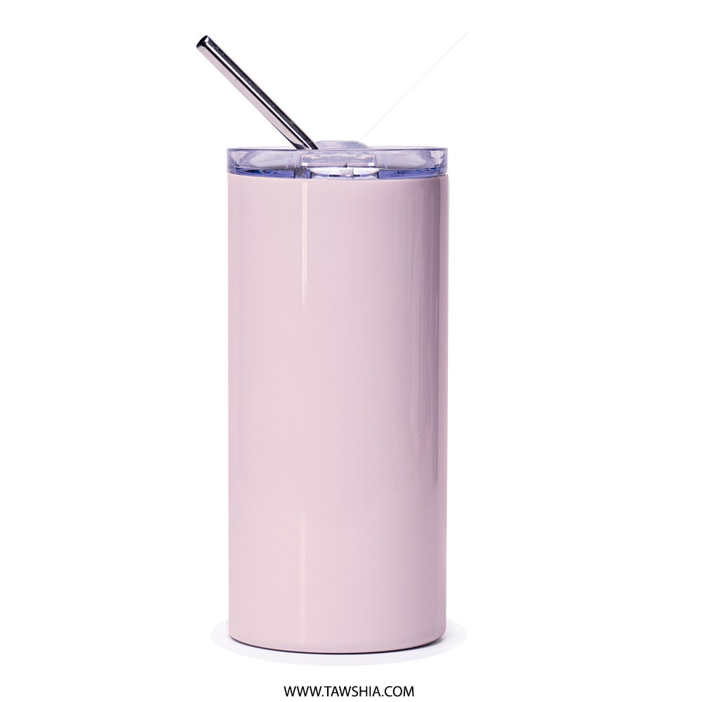 Pink Magnolia Tumbler, Floral Tumbler, Flower Tumbler, Botanical Tumbler, Tumblers With Straw, Gift For Her, Birthday Gift, Unique Gift - Tawshia
