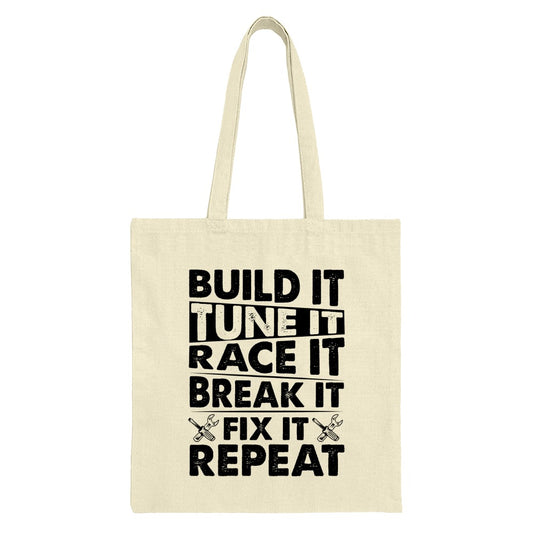 Build It Tote Bag, Car Enthusiast Gift, Race Car Tote, Mechanic Gift, Funny Car Lover Bag, Tuning Lover Gift, Gift for Tuner - Tawshia