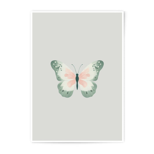 Butterfly Photographic Prints, Aesthetic Wall Art, Nursery Decor, Pastel Butterfly Art Print, Insect Photo, Home Decor, Butterfly Lover Gift - Tawshia