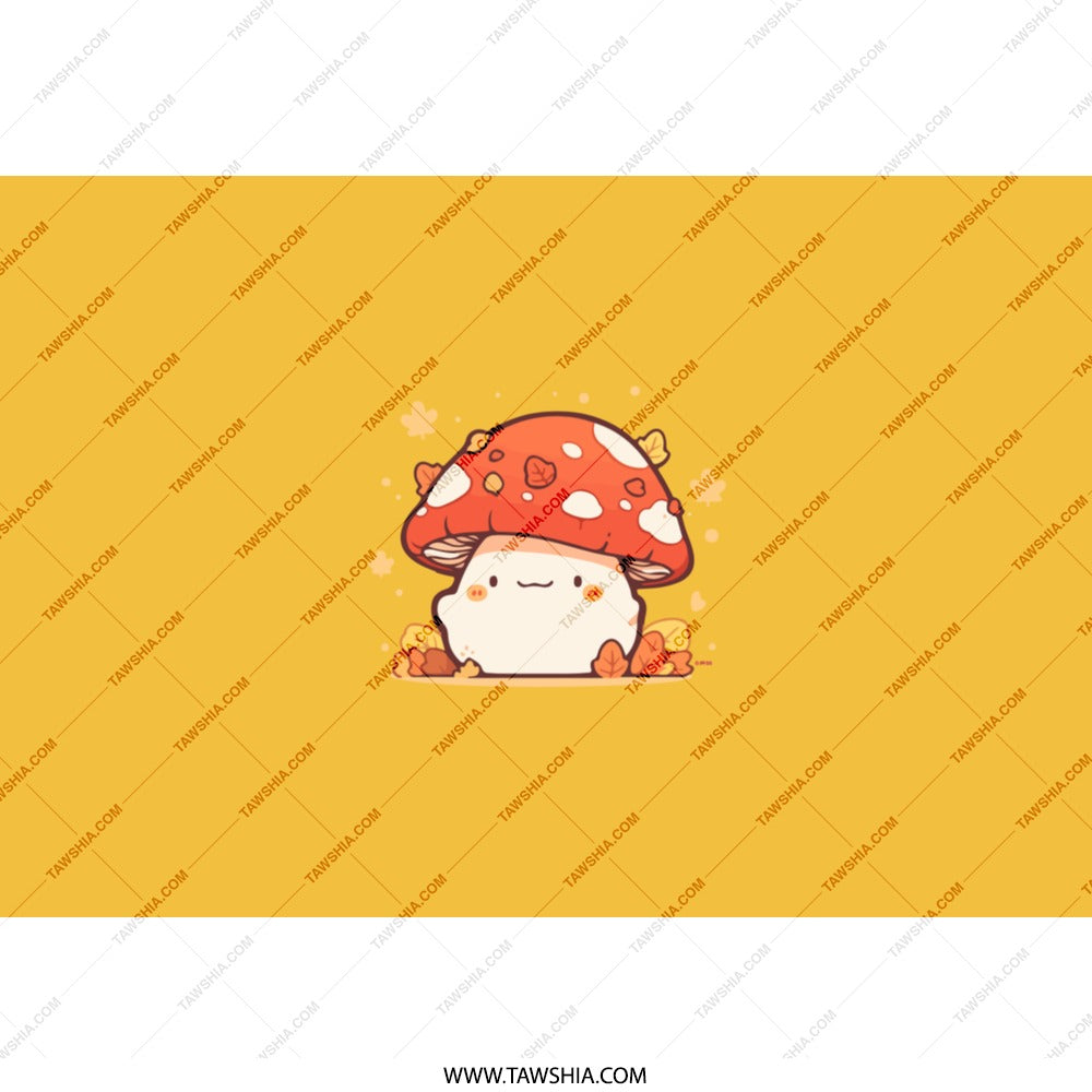 Mushroom Tumbler, Cute Fungi Cup, Kawaii Design, Unique Drinkware, Fun Gift Idea, Trending Now, Coffee and Tea Tumbler, Travel Tumbler - Tawshia