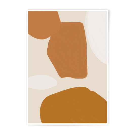 Abstract Shapes Photographic Print, Neutral Tones Wall Art, Modern Art Print, Minimalist Decor, Home Decor, Gallery Wall Art, Fine Art Print - Tawshia