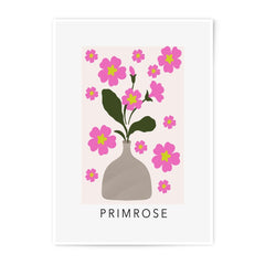 Primrose Photographic Print, Floral Print, Flower Art, Botanical Wall Decor, Spring Decor, Home Decor, Unique Gift - Tawshia