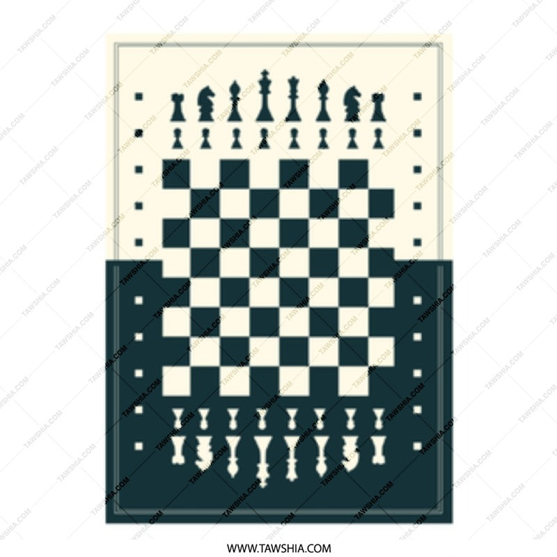 Stylish Checkered Game Board for Chess product