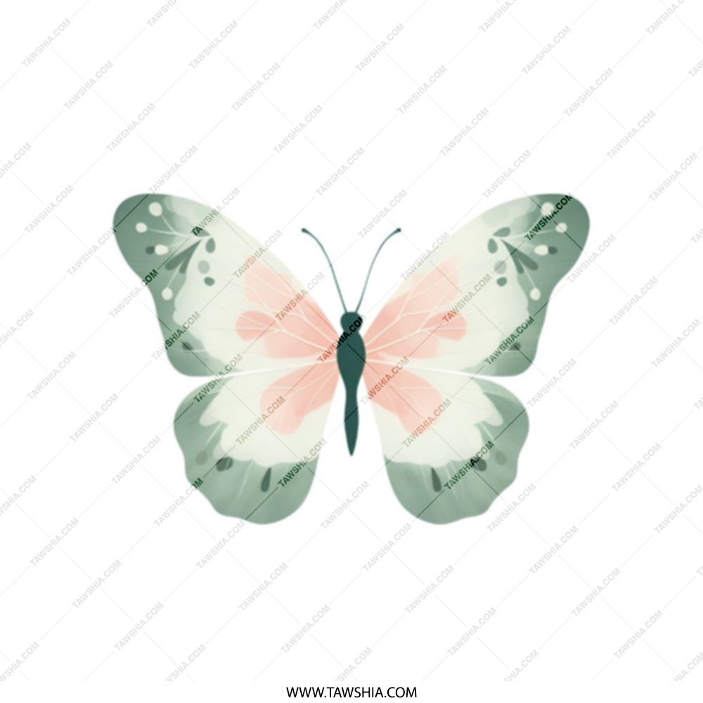 Butterfly Tote Bag, Pastel Colors, Floral Tote Bag, Nature Lover, Unique Gifts, Stylish Carryall, Everyday Tote, Aesthetic Bag - Tawshia
