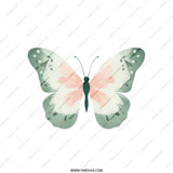 Butterfly Tote Bag, Pastel Colors, Floral Tote Bag, Nature Lover, Unique Gifts, Stylish Carryall, Everyday Tote, Aesthetic Bag - Tawshia