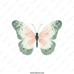 Butterfly Tote Bag, Pastel Colors, Floral Tote Bag, Nature Lover, Unique Gifts, Stylish Carryall, Everyday Tote, Aesthetic Bag - Tawshia