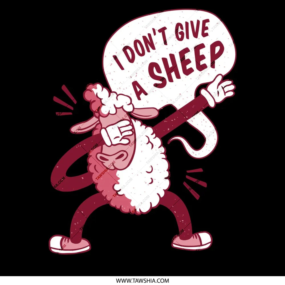 I Don't Give A Sheep Graphic Print Sheep product