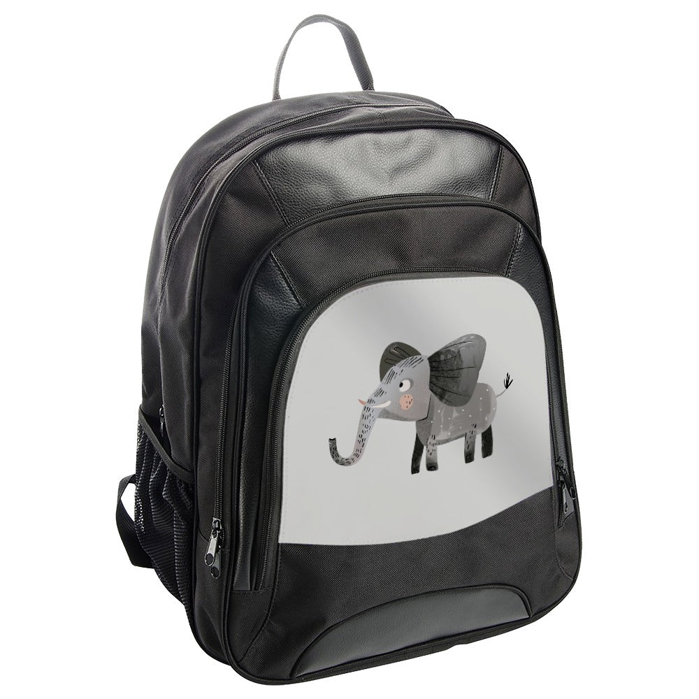 Cute Elephant Backpack, Cartoon Animal Print, School Bag, Kids Backpack, Travel Backpack, Fun Backpacks, Novelty Backpack, Gift Idea - Tawshia