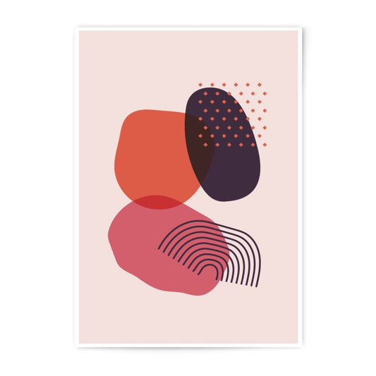 Abstract Photographic Print, Modern Art Print, Minimalist Wall Art, Geometric Shapes, Home Decor, Living Room Art, Aesthetic Print - Tawshia