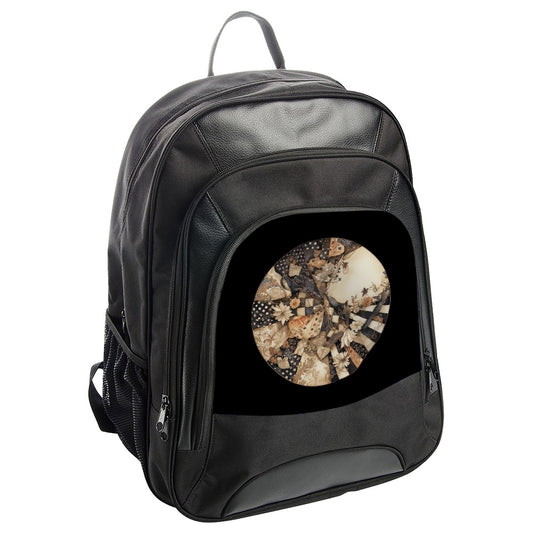 Butterfly Collage Backpack, Floral Backpack, Stylish Backpack, Unique Butterfly Design Backpack, Nature Inspired Backpack - Tawshia