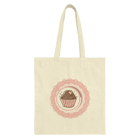 Cute Cupcake Tote Bag, Bakery Lover Gift, Sweet Treat Design, Foodie Bag, Dessert Lover, Everyday Bag, Shopping Bag, Reusable Grocery Bag - Tawshia