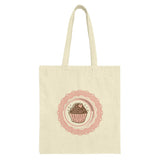 Cute Cupcake Tote Bag, Bakery Lover Gift, Sweet Treat Design, Foodie Bag, Dessert Lover, Everyday Bag, Shopping Bag, Reusable Grocery Bag - Tawshia