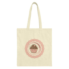 Cute Cupcake Tote Bag, Bakery Lover Gift, Sweet Treat Design, Foodie Bag, Dessert Lover, Everyday Bag, Shopping Bag, Reusable Grocery Bag - Tawshia