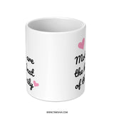 Mothers Heartbeat Family Mug, Mom Gift, Mothers Day Gift, Best Mom Ever, Family Love, Coffee Mug, Tea Cup, Heart Mug - Tawshia