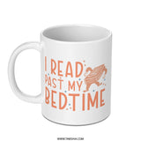 I Read Past My Bedtime Mug, Book Lover Gift, Reading Enthusiast Mug, Funny Reader Mug, Bookworm Present, Gift for Bookish Friend - Tawshia