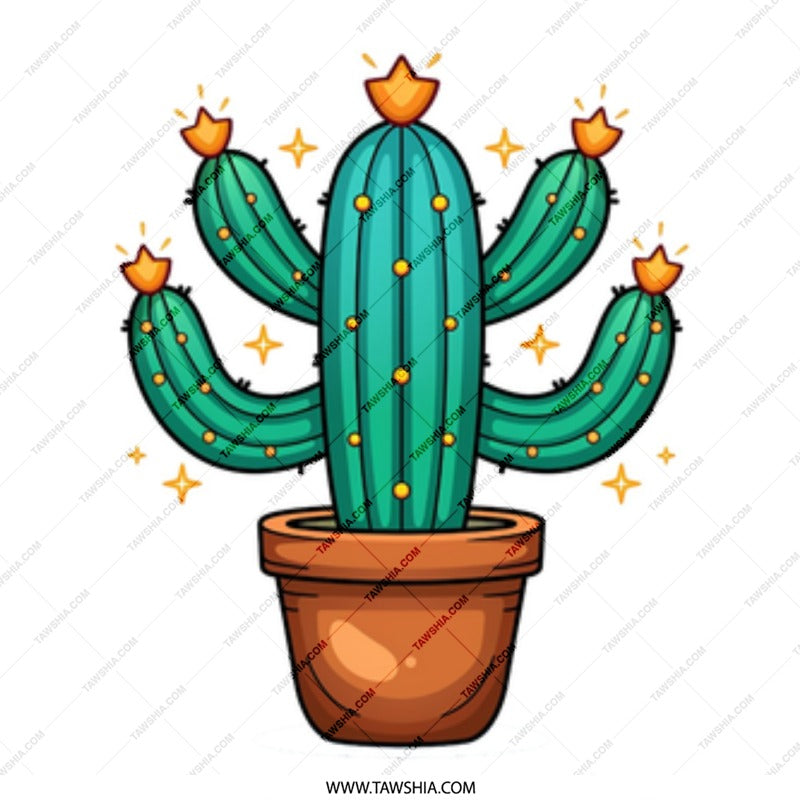 Cute Cactus Mug, Desert Plant Coffee Cup, Southwestern Decor, Succulent Lover Gift, Botanical Mug, Quirky Mug - Tawshia
