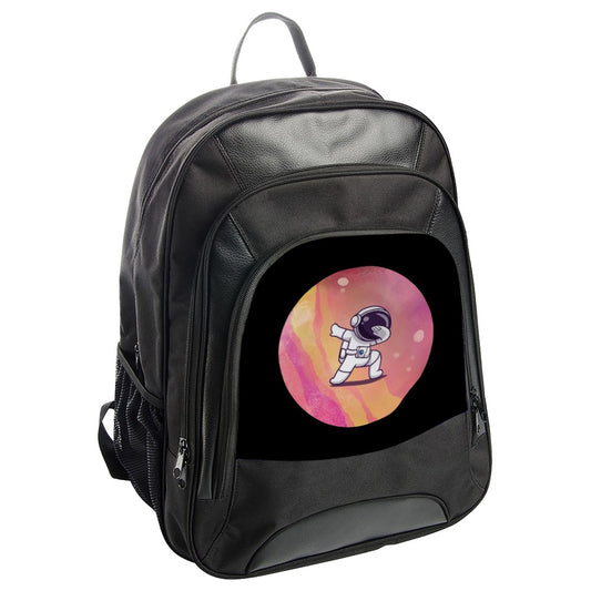 Dabbing Astronaut Backpack, Space Traveler Backpack, Planet Backpack, Outer Space Backpack, Unique Backpack, Trendy Backpack - Tawshia
