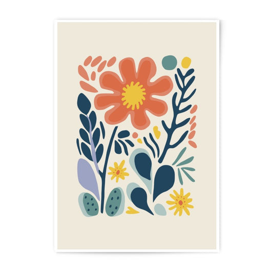 Floral Photographic Print, Botanical Wall Art, Modern Flower Decor, Abstract Floral Artwork, Nature Inspired Print, Home Decor - Tawshia