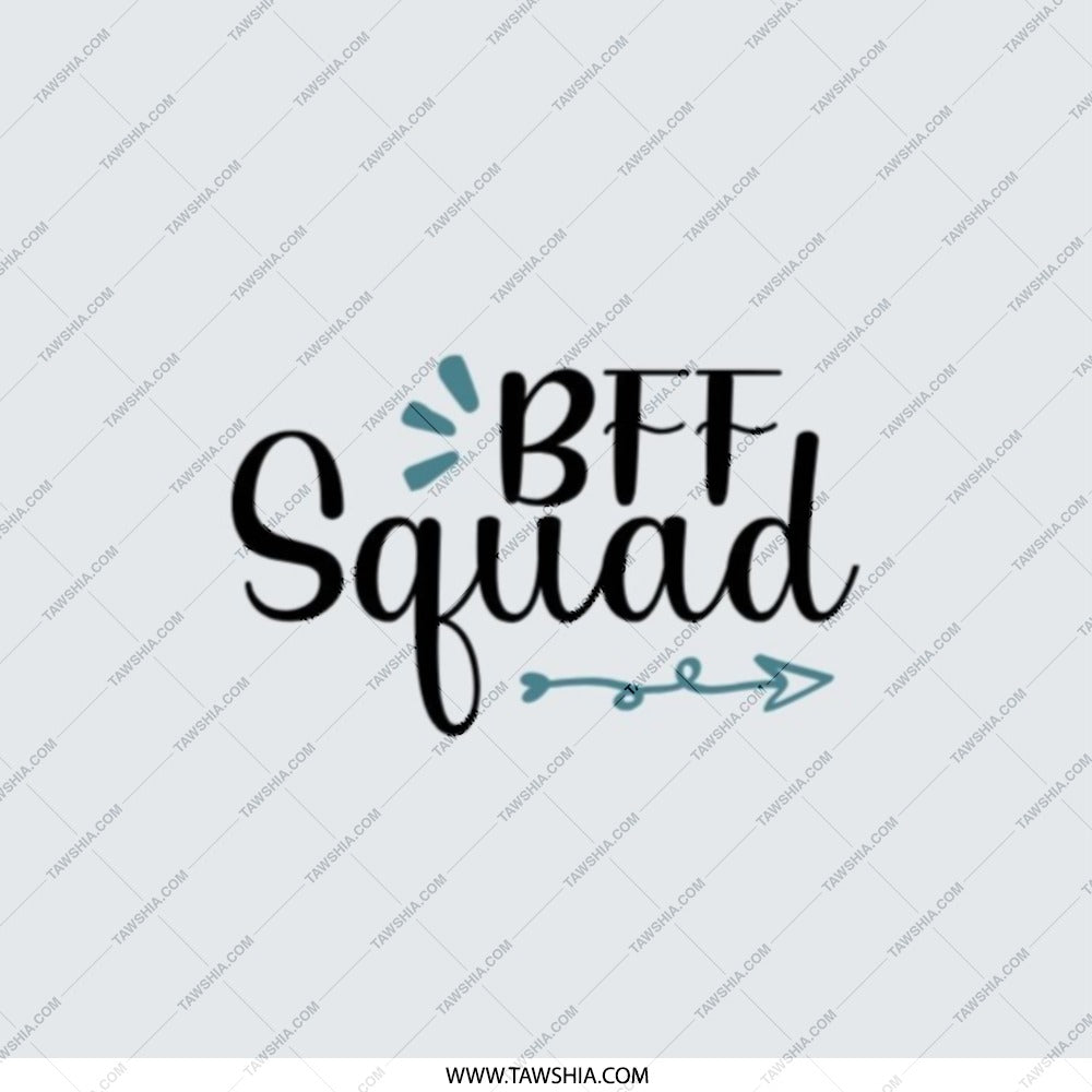 BFF Squad Pocket Mirror, Best Friend Gift, Friendship Mirror, Gift for Bestie, Cute Pocket Mirror, Squad Goals Mirror, Friendship Gift - Tawshia