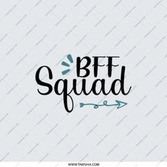 BFF Squad Pocket Mirror, Best Friend Gift, Friendship Mirror, Gift for Bestie, Cute Pocket Mirror, Squad Goals Mirror, Friendship Gift - Tawshia