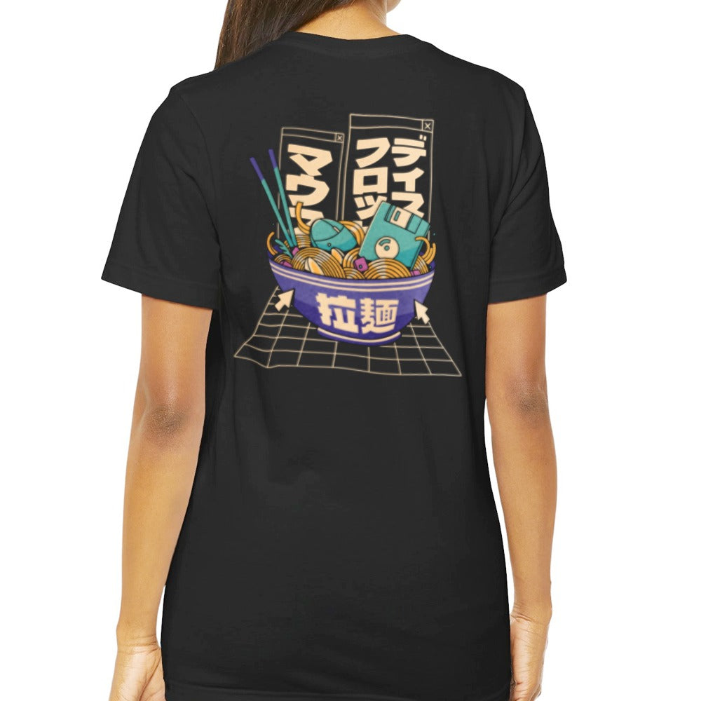 Colorful Ramen Bowl Graphic T Shirt product