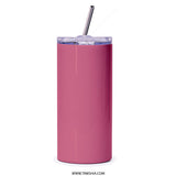 Heart Key Tumbler, Pink Tumbler, Love Gift, Unique Design Tumbler, Valentine's Day Gift, Gifts for Her, Anniversary Gift - Tawshia
