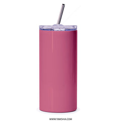Heart Key Tumbler, Pink Tumbler, Love Gift, Unique Design Tumbler, Valentine's Day Gift, Gifts for Her, Anniversary Gift - Tawshia