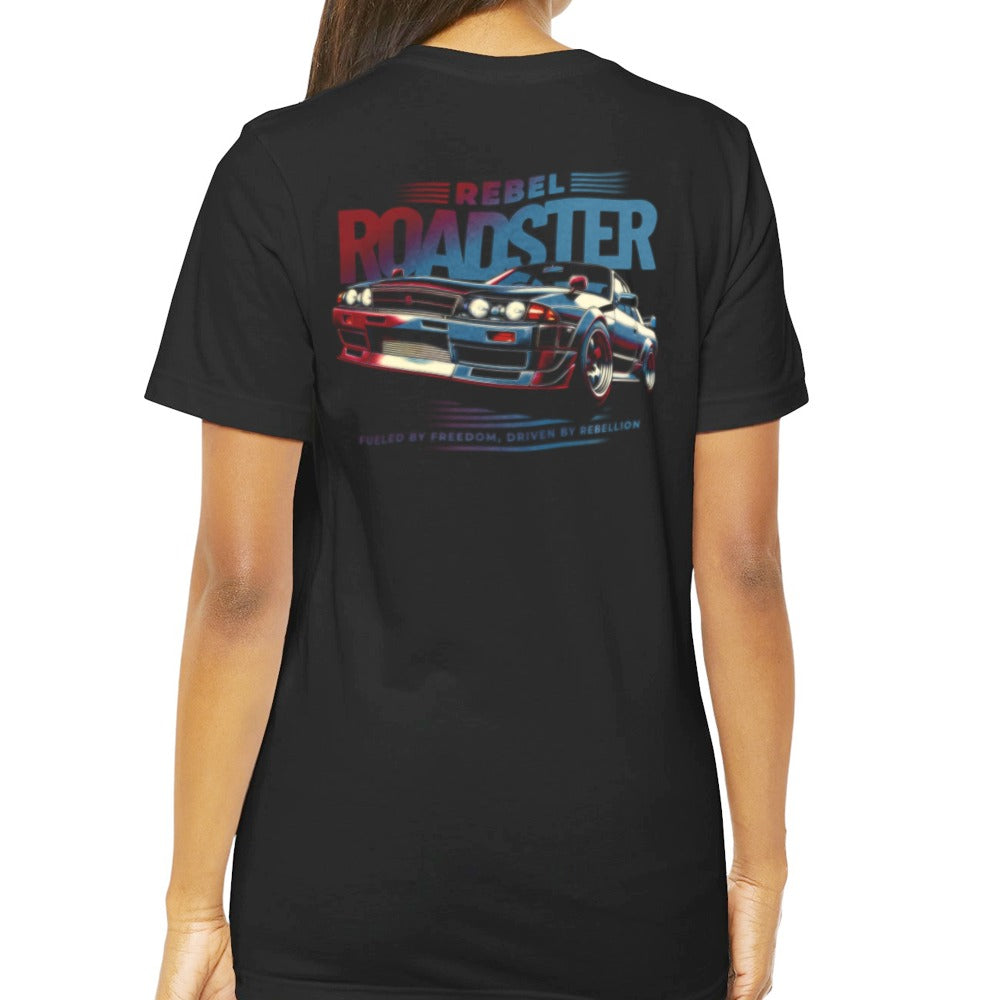 Rebel Roadster Car Graphic Printed T-shirt product type