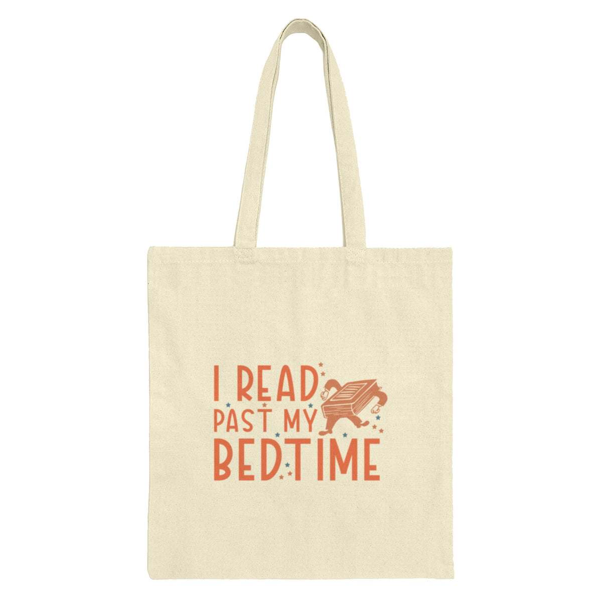 I Read Past My Bedtime Book Lovers Tote Bag product type