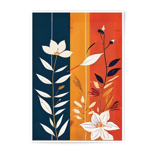 Botanical Photographic Print, Floral Wall Art, Modern Home Decor, Abstract Floral Art, Flower Illustration, Botanical Print - Tawshia