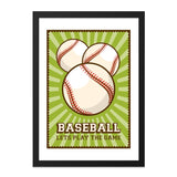 Baseball Wall Art, Lets Play The Game Print, Sports Art Decor, Baseball Poster, Fan Gift, Baseball Artwork, Kids Room Decor, Man Cave Art - Tawshia