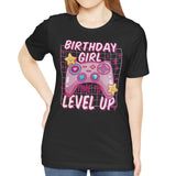 Birthday Girl Time to Level Up Gaming T-Shirt product