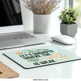 Let's Wander MousePad, Weak WiFi Design, Outdoor Adventure Decor, Travel Lover Gift, Nature Scenery Mouse Pad, Motivational Desk Accessory - Tawshia