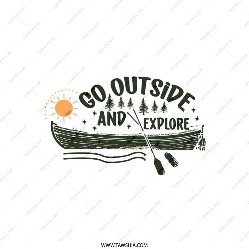 Outdoor Adventure Pillow, Explore Pillow, Nature Lover Gift, Cabin Decor, Camping Pillow, Rustic Home Decor, Adventure Awaits Pillow - Tawshia