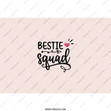 Bestie Squad Tumbler, Friendship Gift, Best Friends Tumbler, Gift For Bestie, Best Friend Squad, Custom Tumbler, Stainless Steel Tumbler - Tawshia