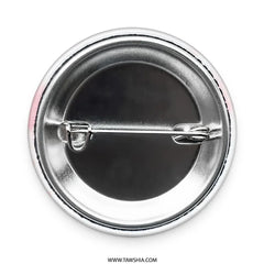 Cute Bunny Pinback Button, Floral Rabbit Badge, Watercolor Animal Button, Pastel Pink Button, Adorable Kids Button, Gift for Bunny Lovers - Tawshia