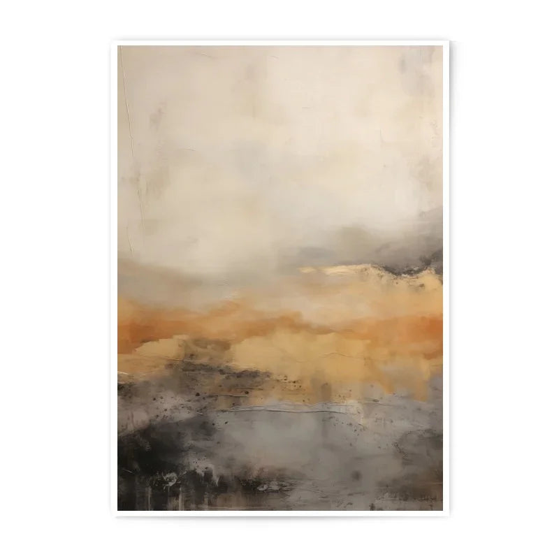 Abstract Landscape Photographic Print, Neutral Tones Art, Modern Wall Decor, Home Decor Art, Contemporary Artwork Print - Tawshia