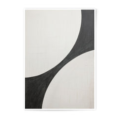 Minimalist Photographic Print, Abstract Art Photo, Black and White Wall Decor, Modern Home Art, Elegant Geometric Photo - Tawshia