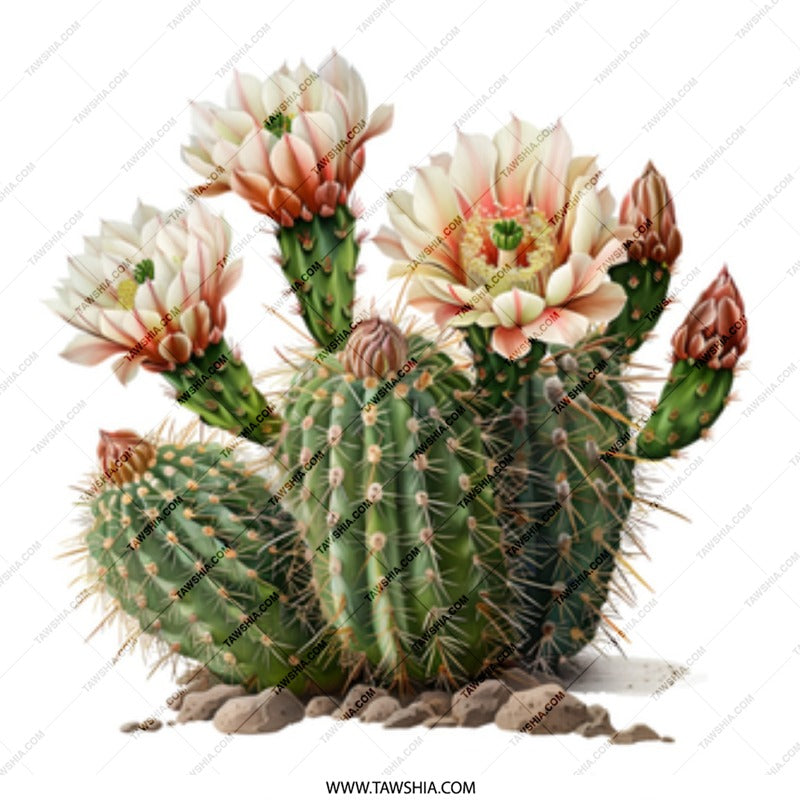 Cactus Flower Mug, Botanical Plant Art, Floral Design Mug, Desert Plant Mug, Garden Lover Gift, Unique Mug Gift, Spring Decor Mug - Tawshia