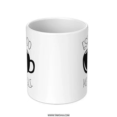 Espresso Yourself Mug, Coffee Lover Gift, Funny Coffee Mug, Cute Coffee Mug, Coffee Pun Gift, Motivational Mug, Unique Mug Design - Tawshia