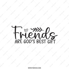 Friends Best Gift Pillow, Friendship Pillow, Gift for Friend Pillow, Christian Pillow, Home Decor Pillow, Decorative Pillow - Tawshia