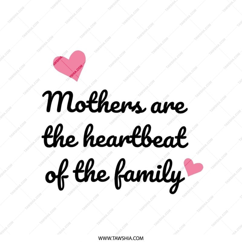 Mothers Heartbeat Pillow, Family Love Pillow, Decorative Pillow, Home Decor Pillow, Gift for Mom Pillow, Sentimental Pillow - Tawshia