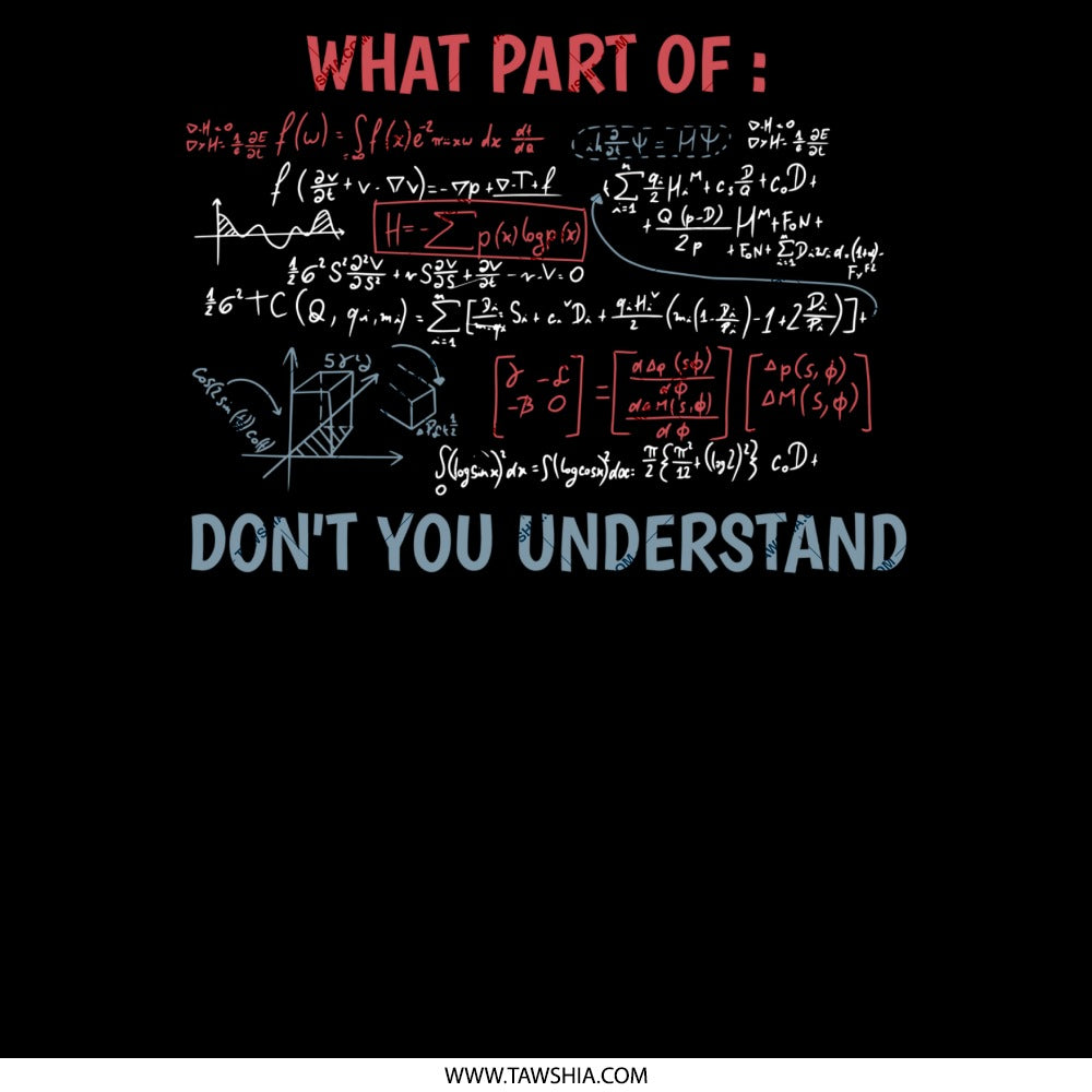 What Part Of Math Equations Don't You Understand product type