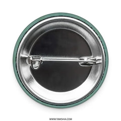 Floral Hat Pinback Button, Cute Hat Button, Colorful Flowers Button, Hat with Flowers Pin, Unique Button, Gift for Friend - Tawshia