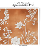 Botanical Photographic Print, Floral Wall Art, Warm Tone Decor, Rustic Flower Print, Home Decor, Unique Artwork, Aesthetic Photo Print - Tawshia