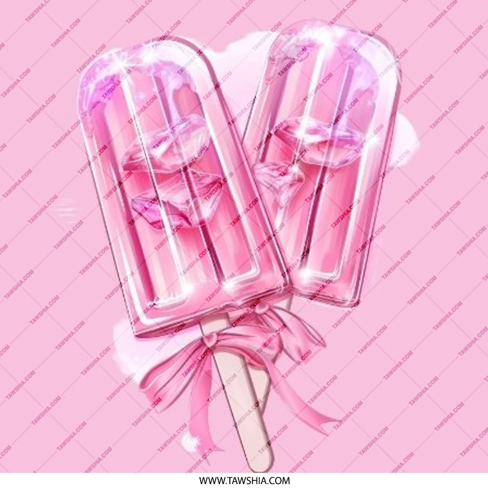 Pink Popsicle Pinback Button, Sweet Treat Button, Cute Food Pin, Summer Accessory, Yummy Popsicle Design, Trendy Pin, Gift Idea - Tawshia