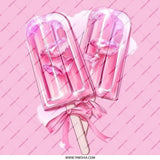 Pink Popsicle Pinback Button, Sweet Treat Button, Cute Food Pin, Summer Accessory, Yummy Popsicle Design, Trendy Pin, Gift Idea - Tawshia