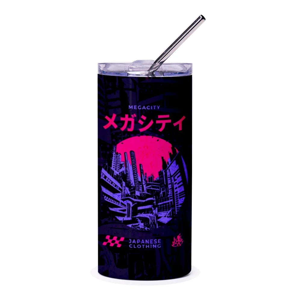 Japanese Clothing Megacity Design Tumbler product