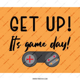 Get Up Its Game Day Mouse Pad, Video Game Lover Gift, Gamer Decor, Computer Accessories, Gaming Desk Setup, Gift For Him, Game Day - Tawshia